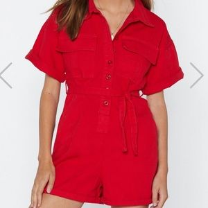 NASTY GAL ROMPER